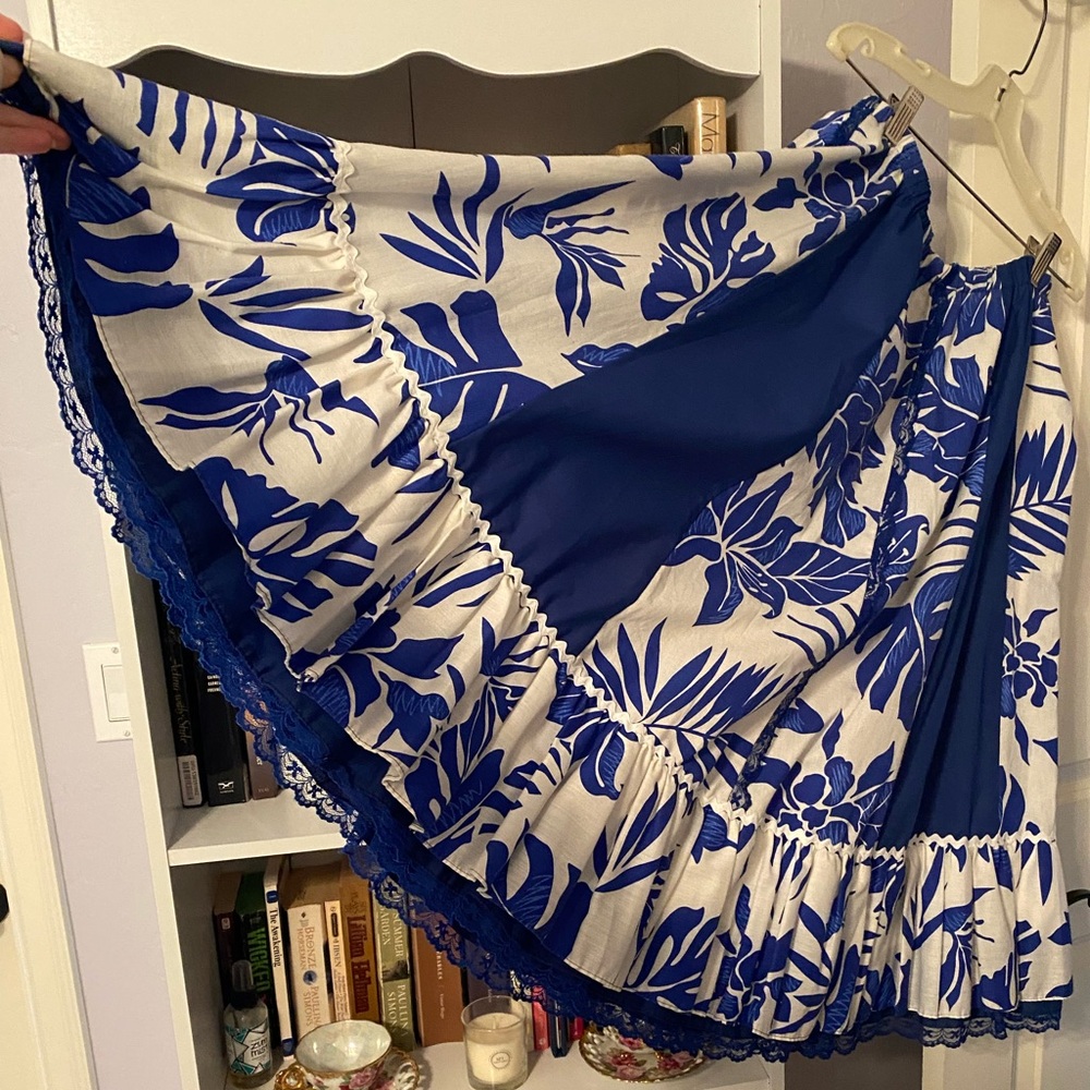 Vintage 1950s Tiki Circle Skirt